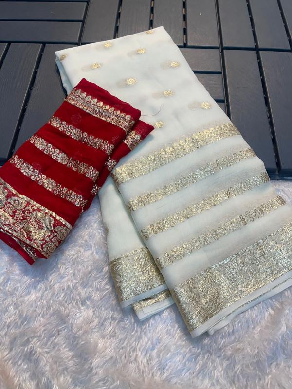 Astitva dn-glb georgette saree wholesale dresses